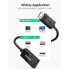 Адаптер Ugreen MM137 DisplayPort to HDMI (Female) Converter 4K*2K@60Hz Black (70694)